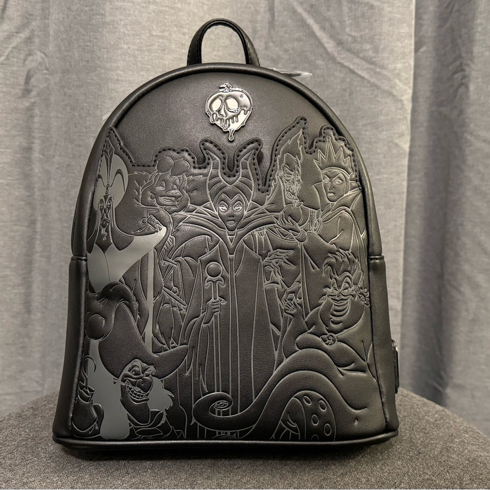 NWT Loungefly Villain Backpack - Full Cast